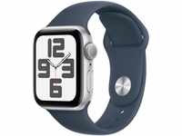 Apple Watch SE (2. Generation, 2023) (GPS, 40 mm) Smartwatch mit Aluminiumgehäuse in