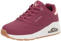 Skechers Womens UNO - Shimmer Away Wedge Slip-on Fashion Sneakers