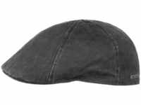 Stetson Flatcap Level Herren - Schirmmütze mit Baumwolle - Herrenmütze mit