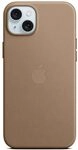 Apple iPhone 15 Plus Feingewebe Case mit MagSafe &ndash; Taupe ​​​​​​​