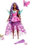 Barbie Ein Verborgener Zauber - Brooklyn Roberts mit m&auml;rchenhaftem Kleid, Zubeh&ouml;r