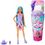 Barbie Pop Reveal Fruit - Puppe mit violetten Haaren im Grapefruitduft, 8