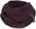 KNIT FACTORY - Coco Loop Schal - Aubergine - One-Size