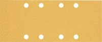 Bosch 10x EXPERT C470 Schleifblatt mit 8 L&ouml;chern (f&uuml;r Farbe auf Holz,...