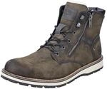 Rieker Herren 38425 Schn&uuml;rstiefel, Gr&uuml;n, 42 EU