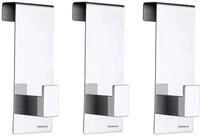 blomus -MENOTO- Set 3 T&uuml;rhaken aus poliertem Edelstahl, Wandhaken starke