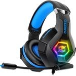 Ozeino Gaming Headset for Xbox Ps4 Ps5 PC, Ps4 Headset with Microphone 3D Surround