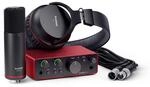 Focusrite Scarlett Solo Studio 4. Gen USB-Audio-Interface f&uuml;r Songwriter,