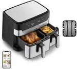 Tefal Dual Easy Fry & Grill Ey905d 8.3l 2700w Air Fryer 8.3 Liters
