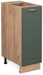 Vicco Apothekerschrank Fame-Line, Gr&uuml;n-Gold Landhaus, 30 cm ohne...