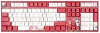 Varmilo VEA108 Koi Gaming Tastatur, MX-Brown, wei&szlig;e LED - US Layout