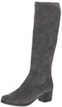 Caprice flacher Stiefel Grau Stretch-Schaft 25506