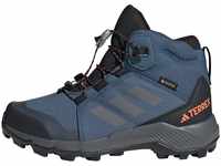 adidas Unisex Baby Terrex Gore-TEX Hiking Shoes-Mid (Non-Football), Wonder Steel/Grey