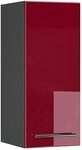 Vicco H&auml;ngeschrank Fame-Line, Bordeaux Hochglanz, 30 cm | MDF-Front &middot;...