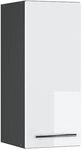 Vicco H&auml;ngeschrank Fame-Line, Wei&szlig; Hochglanz, 30 cm, zur Kombination mit...