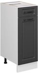 Vicco K&uuml;chenunterschrank R-Line, Anthrazit Landhaus, 30 cm ohne Arbeitsplatte,...