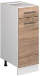 Vicco K&uuml;chenunterschrank R-Line, Sonoma, 30 cm ohne Arbeitsplatte, zur freien