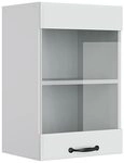 Vicco K&uuml;chenglasschrank R-Line, Wei&szlig; Landhaus, 40 cm