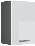 Vicco H&auml;ngeschrank R-Line, Wei&szlig; Hochglanz, 40 cm, zur freien Kombination...