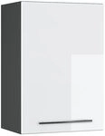 Vicco H&auml;ngeschrank Fame-Line, Wei&szlig; Hochglanz, 50 cm, zur Kombination mit...