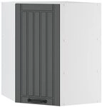 Vicco Eckh&auml;ngeschrank Fame-Line, Anthrazit Landhaus, 57 cm, zur Kombination mit