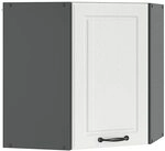 Vicco Eckh&auml;ngeschrank R-Line, Wei&szlig; Landhaus, 57 cm, zur freien Kombination