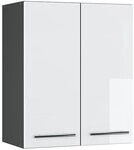 Vicco H&auml;ngeschrank Fame-Line, Wei&szlig; Hochglanz, 60 cm | MDF-Front &middot; Soft-Close...