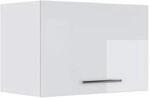 Vicco H&auml;ngeschrank Fame-Line, Wei&szlig; Hochglanz, 60 cm Flach, zur Kombination mit