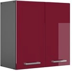 Vicco H&auml;ngeschrank R-Line, Rot Hochglanz, 60 cm, zur freien Kombination...