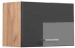 Vicco H&auml;ngeschrank R-Line, Anthrazit Hochglanz, 60 cm Flach, zur freien...