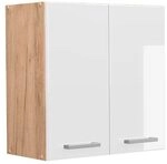 Vicco H&auml;ngeschrank R-Line, Wei&szlig; Hochglanz, 60 cm, zur freien Kombination...