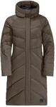 Jack Wolfskin Marienplatz Coat W Daunenjacke f&uuml;r Damen, Kalter Kaffee, XL