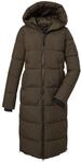 G.I.G.A. DX Damen Steppmantel mit Kapuze/Funktionsmantel ist wasserabweisend GW 50