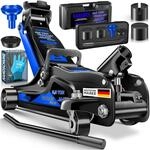 MASKO&reg; Wagenheber hydraulisch KFZ Rangierwagenheber SUV, 360&deg; Rollen inkl. 3X
