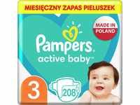 Pampers ABD Monthly Box S3 208 pc(s)