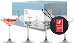 Zwiesel Glas Champagnerschale Echo (4-er Set), moderne Cocktailgl&auml;ser mit...
