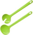 Fackelmann Salatbesteck TROPICAL, Salatgabel und -l&ouml;ffel aus Kunststoff,