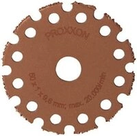 Proxxon 28556 Wolfram-Karbid-Trennscheibe, &Oslash; 50 x 1,3 x 9,6 mm, f&uuml;r