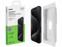 Belkin ScreenForce UltraGlass 2 antimikrobielle iPhone 15 Pro Max