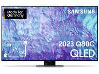 Samsung QLED 4K Q80C 55 Zoll Fernseher (GQ55Q80CATXZG, Deutsches Modell), Smart-TV,
