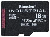 Kingston Industrial microSD -16GB microSDHC Industrial C10 A1 pSLC Karte