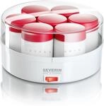 SEVERIN JG3519 Joghurtbereiter (Inkl. 14 Portionsgl&auml;sern &agrave; 150 ml, Memo-Skala)