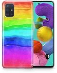 K&ouml;nig Design Handyh&uuml;lle kompatibel mit Samsung Galaxy A51 Silikon Case H&uuml;lle