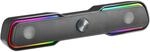 Mars Gaming MSBX, 10W Gaming-Soundbar, Dynamische RGB-Beleuchtung,
