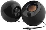 Creative Pebble - 2.0 USB-betriebene Desktop-Lautsprecher (Schwarz)