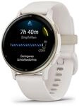 Garmin Vivoactive 5, 42 mm, GPS-Fitness-Smartwatch, Elfenbein Cremegold | AMOLED