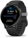 Garmin Vivoactive 5, 42 mm, GPS-Fitness-Smartwatch, Schwarz/Schiefergrau | AMOLED