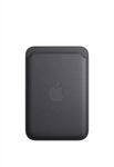 Apple iPhone Feingewebe Wallet mit MagSafe &ndash; Schwarz ​​​​​​​