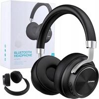 Lenovo HD800 Bluetooth-Kopfh&ouml;rer mit Mikrofon, Schwarz