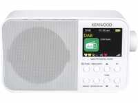 Kenwood CR-M30DAB-W - Tragbares DAB+ Radio mit Bluetooth, integriertem Akku & 6,1cm